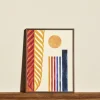 Sale Affiche Escalier Murat - multicolore Affiches & Lithographies