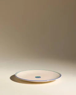 New Assiette plate Reflet - Outremer Assiettes