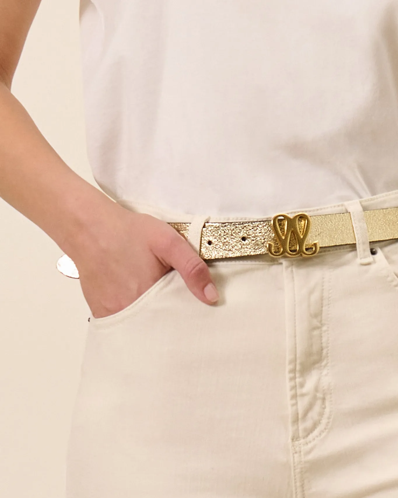 Outlet Ceinture Reversible Monogramme - Noir Accessoires