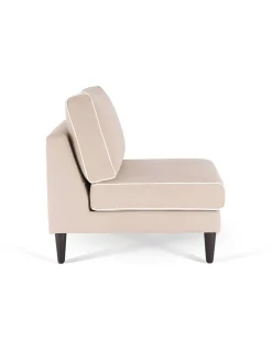 Clearance Chauffeuse Noa - Beige / Blanc Chauffeuses|Canapés