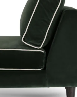 Online Chauffeuse Noa Vert - Vert / Noir Chauffeuses|Canapés