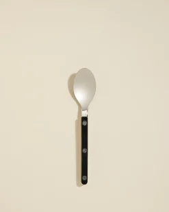 Clearance Cuillère à café Sabre - Noir / Ivoire Couverts Et Ustensiles