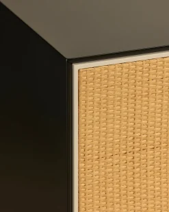 Clearance Enfilade Essence - Noir Meubles Et Bureaux