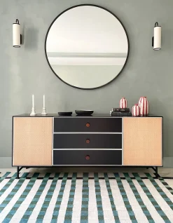 Clearance Enfilade Essence - Noir Meubles Et Bureaux