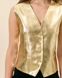 Outlet Gilet Mondor - Doré Costumes|Hauts