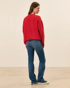 Clearance Jean Flare John - Bleu Jeans|Bas