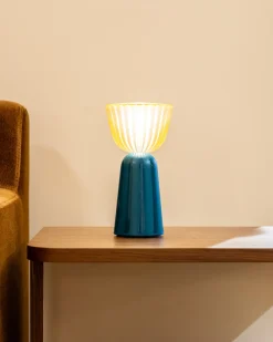 Online Lampe Swiing - Bleu Sarah Lampes À Poser