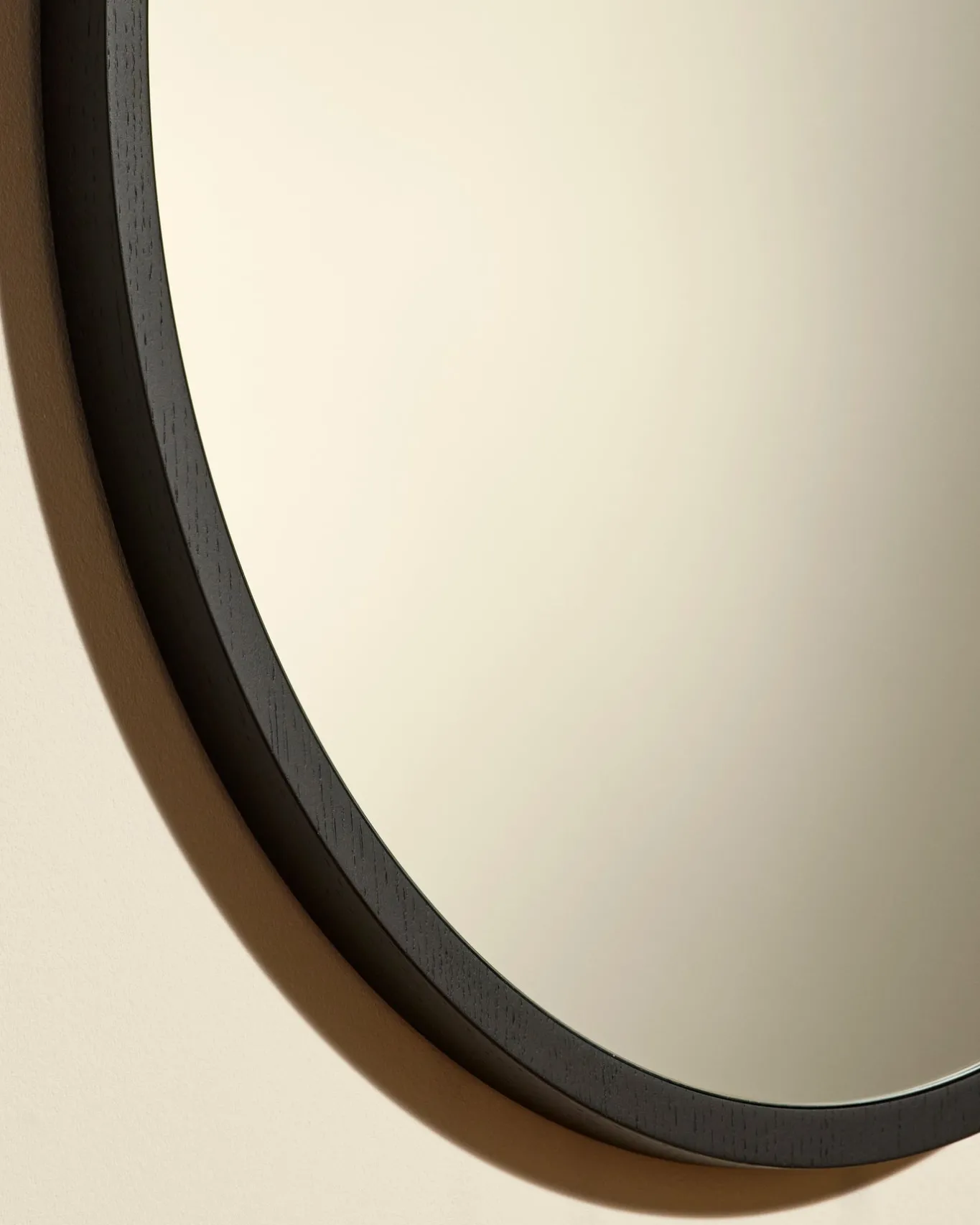 Online Miroir Bulle - Noir Miroirs