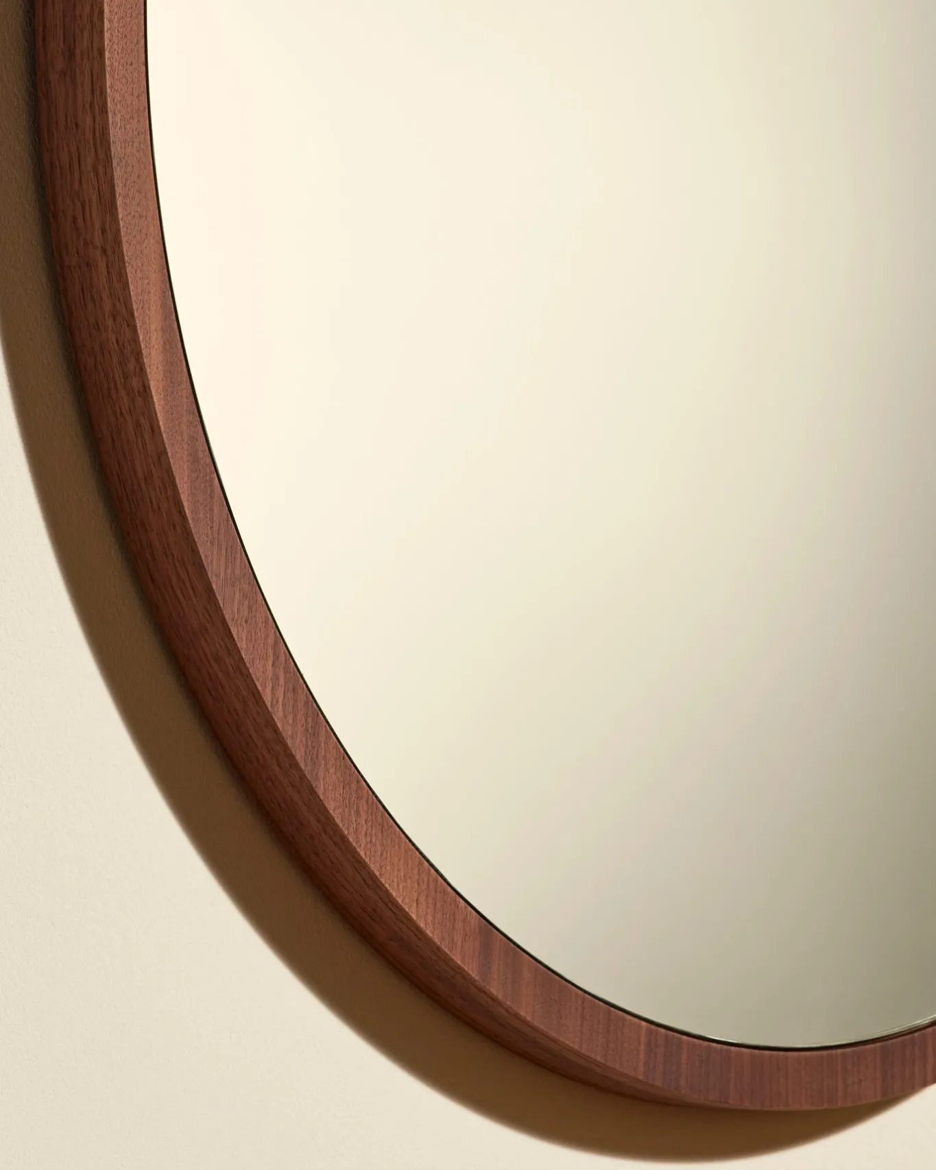 Hot Miroir Bulle - Noyer Miroirs