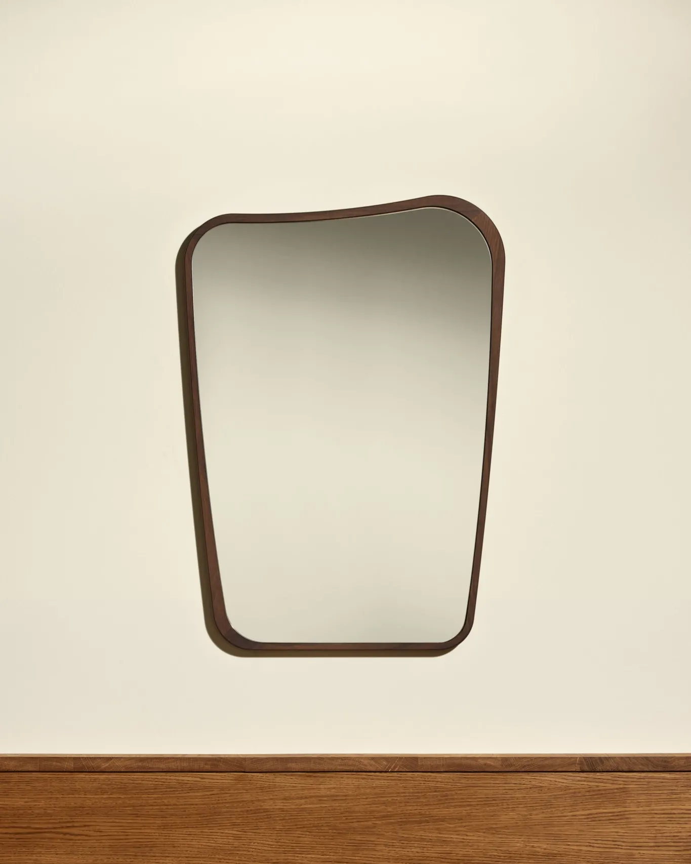 Best Miroir Organique - Noyer Miroirs