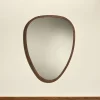 New Miroir Ovo - Noyer Miroirs