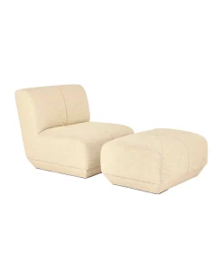 Discount Pouf Chill - Ecru Poufs