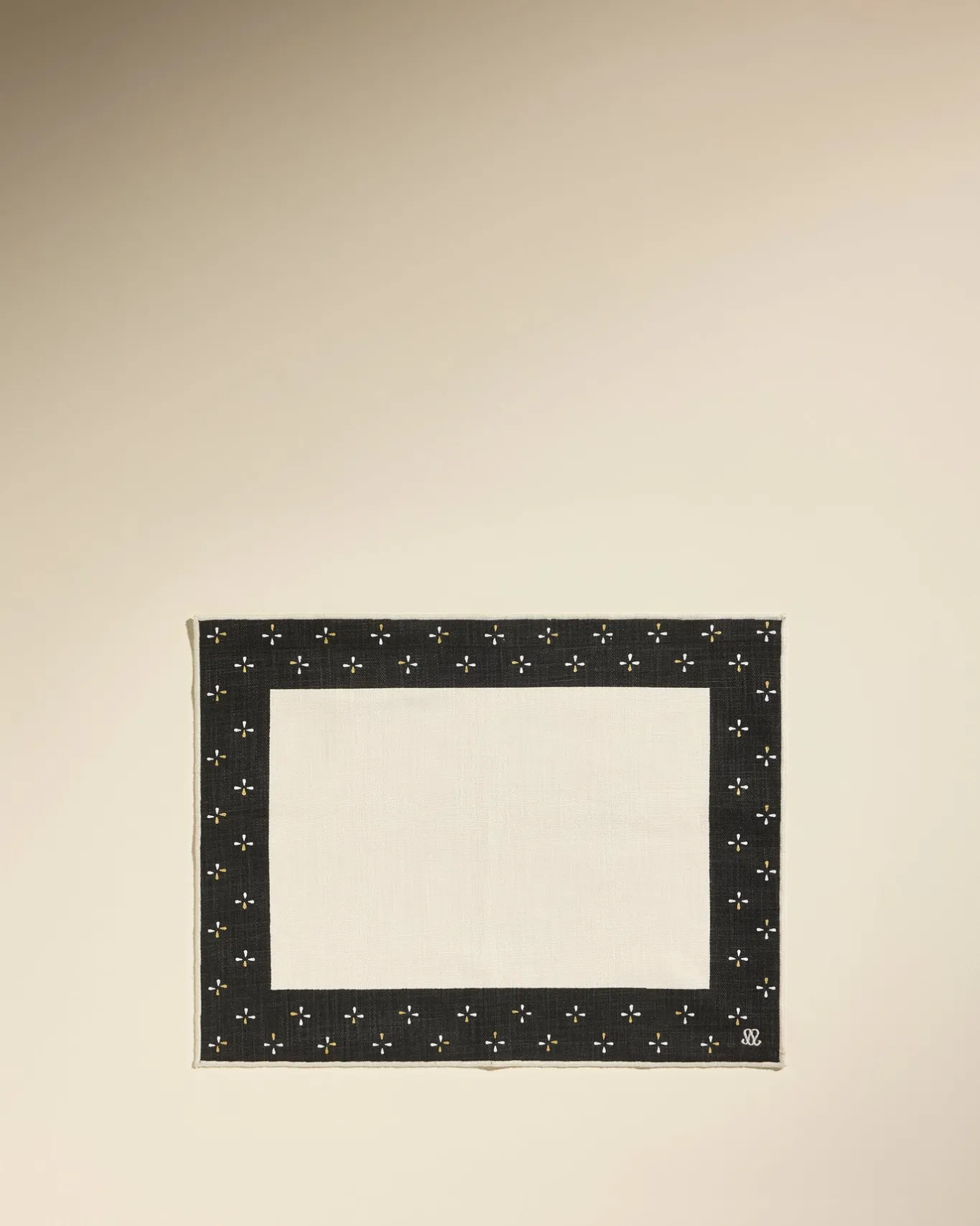 Outlet Set de table Murmure - Noir Linge De Table