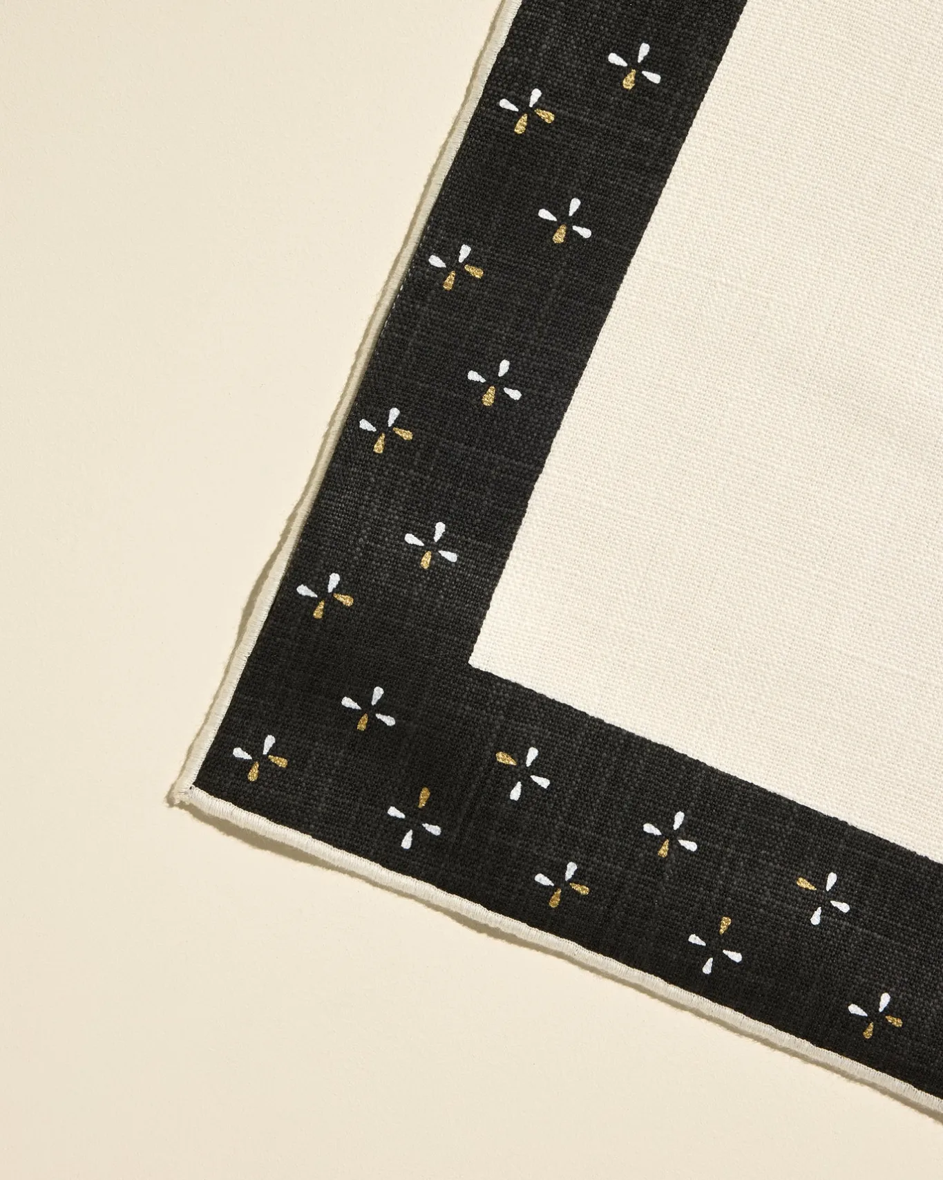 Outlet Set de table Murmure - Noir Linge De Table