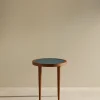 Outlet Table basse ronde Puzzle - Bleu Sarah Tables Basses|Tables D'Appoint Et Chevets