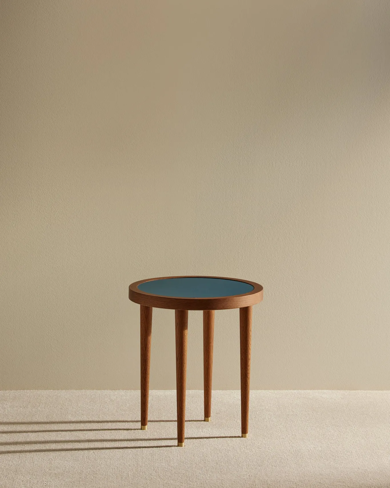 Outlet Table basse ronde Puzzle - Bleu Sarah Tables Basses|Tables D'Appoint Et Chevets