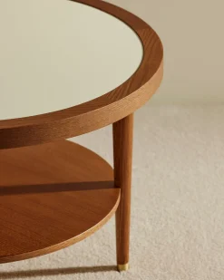 New Table basse ronde Puzzle - Tables Basses|Tables D'Appoint Et Chevets