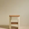Outlet Table de chevet Equilibre - Ecru Tables D'Appoint Et Chevets