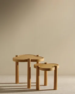 Online Table Gigogne Agape - Chêne Tables D'Appoint Et Chevets