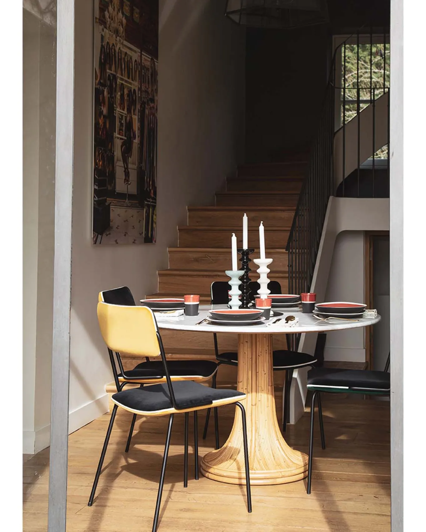 Best Table ronde Riviera Marbre Blanc Tables Hautes